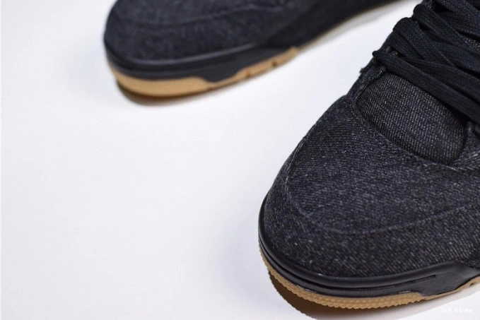 'black' x Jordan Air Levi's 4 BestValue 1062 AO2571- 0112